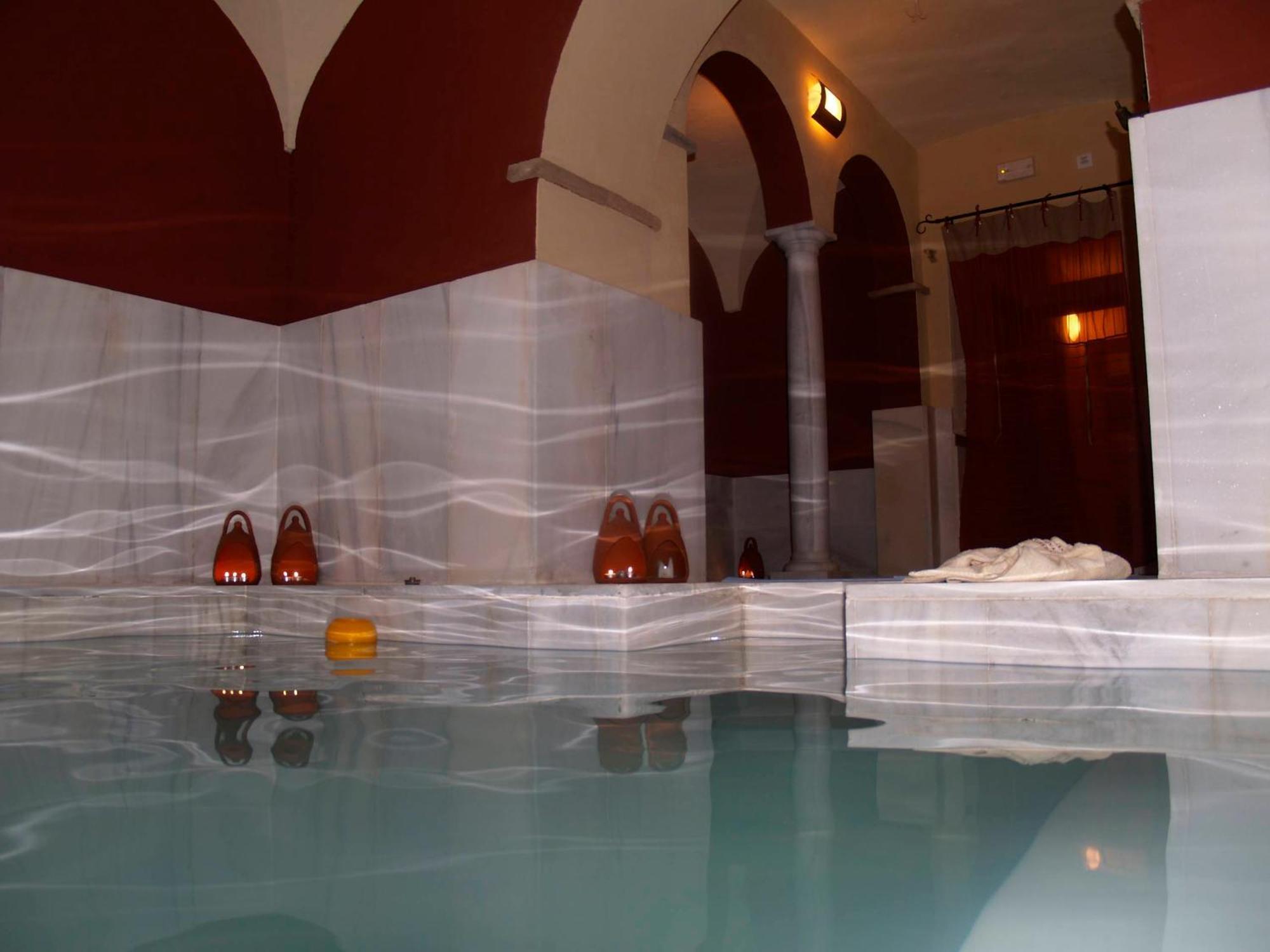 Pensjonat Termas Aqua Libera Aljucén Zewnętrze zdjęcie